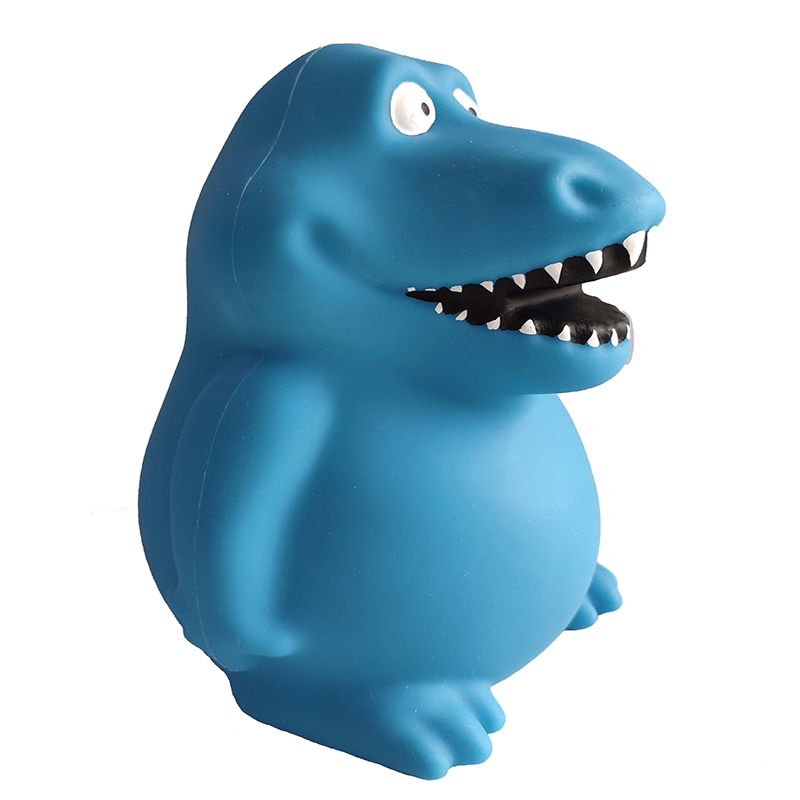New design silicone squeaky dog toy pot belly pet chew toy for chewing