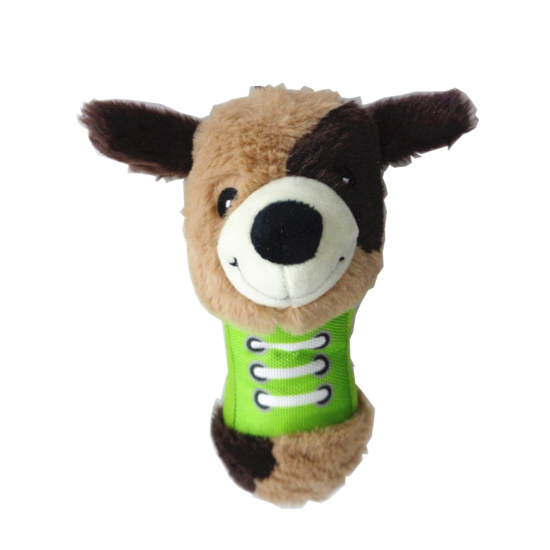 New design plush pet toy dog chew toy with squeaker