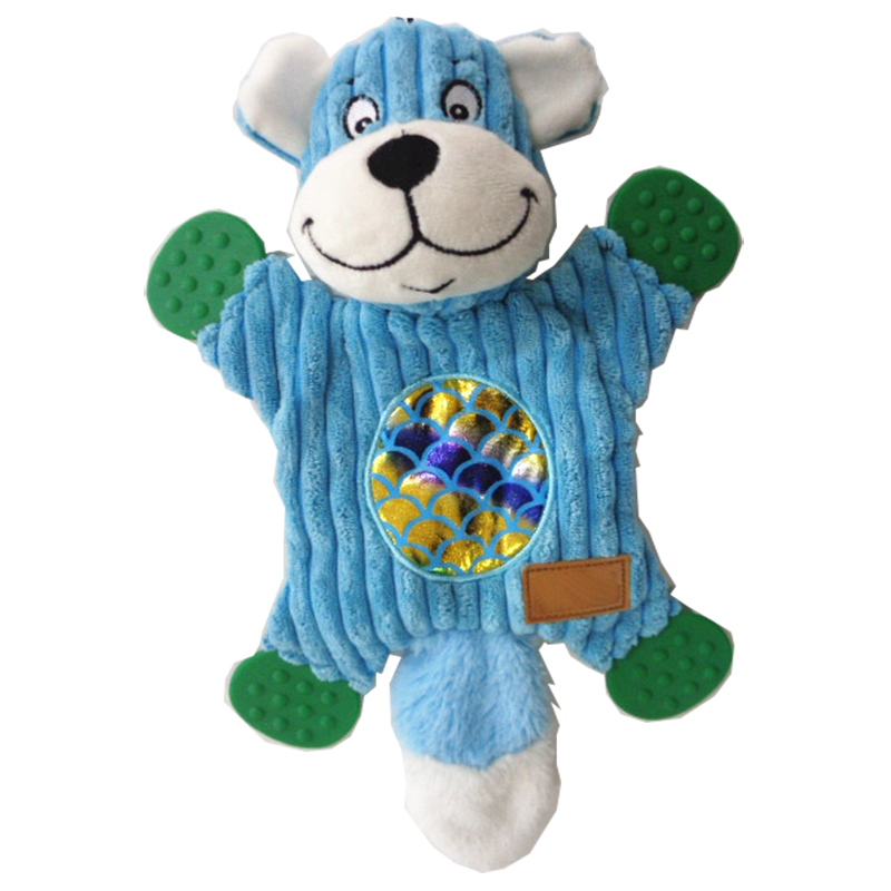 Selling-well new plush dog chew toy pet squeaky toy